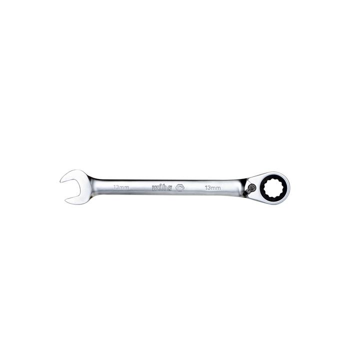 Wiha Ring ratchet open-end spanner Switchable 13 mm x 13 mm (44647)
