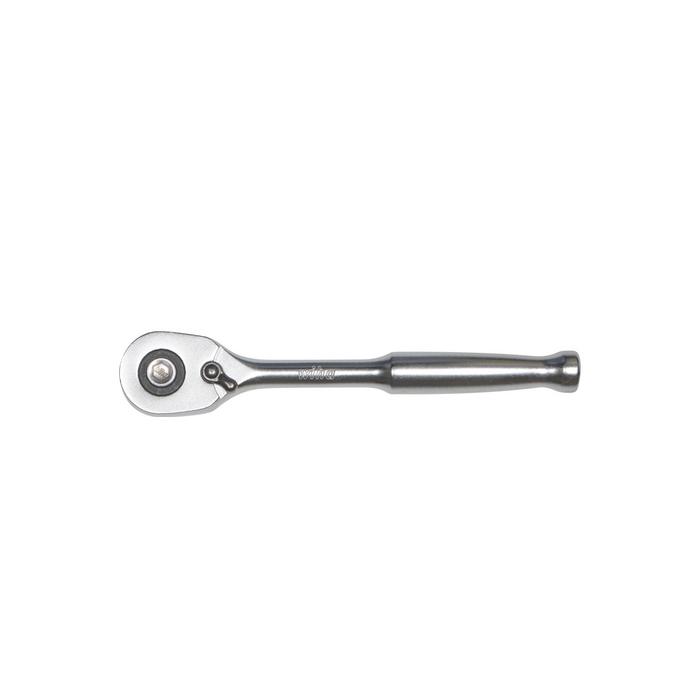 Wiha Ratchet wrench for nut drivers 1/4" switchable 128 mm (44666)