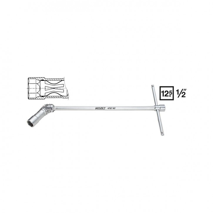 HAZET 4767AKF Spark plug wrench, 16.0 mm - 5/8