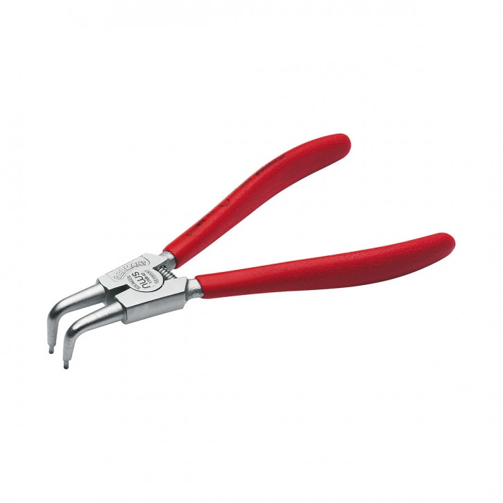 NWS 175-42-A01-SB Circlip pliers angled for external circlips, 125.0 mm