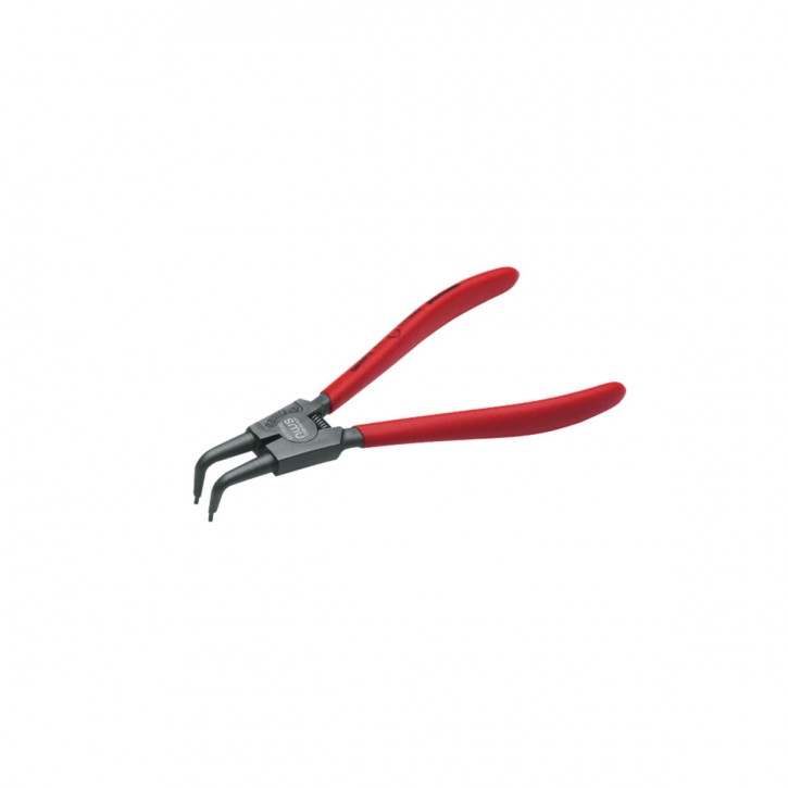 NWS 175-62-A21-SB Circlip pliers angled for external circlips, 165.0 mm