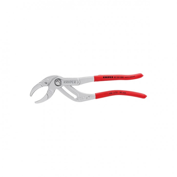 KNIPEX 81 03 250 SB Siphon- and Connector pliers, 250.0 mm