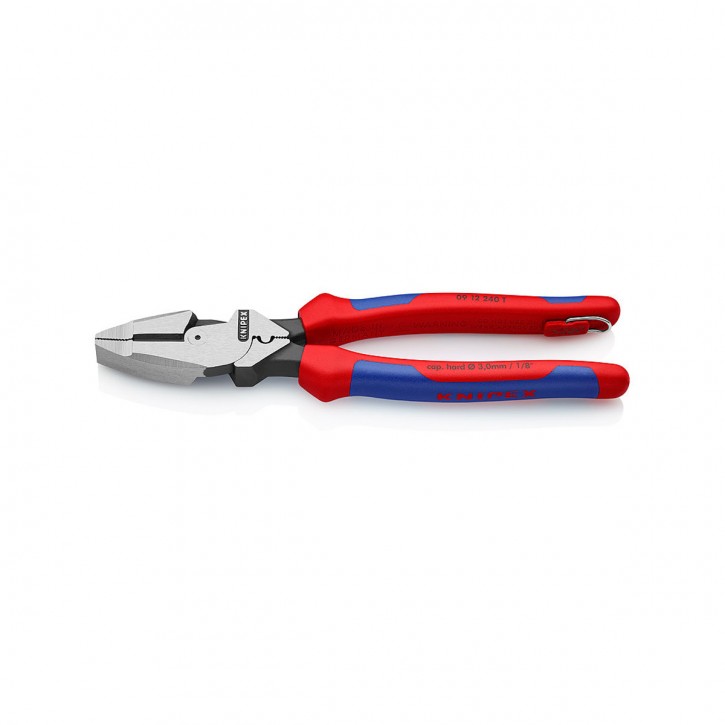 KNIPEX 09 12 240 T Lineman’s Pliers, 240 mm