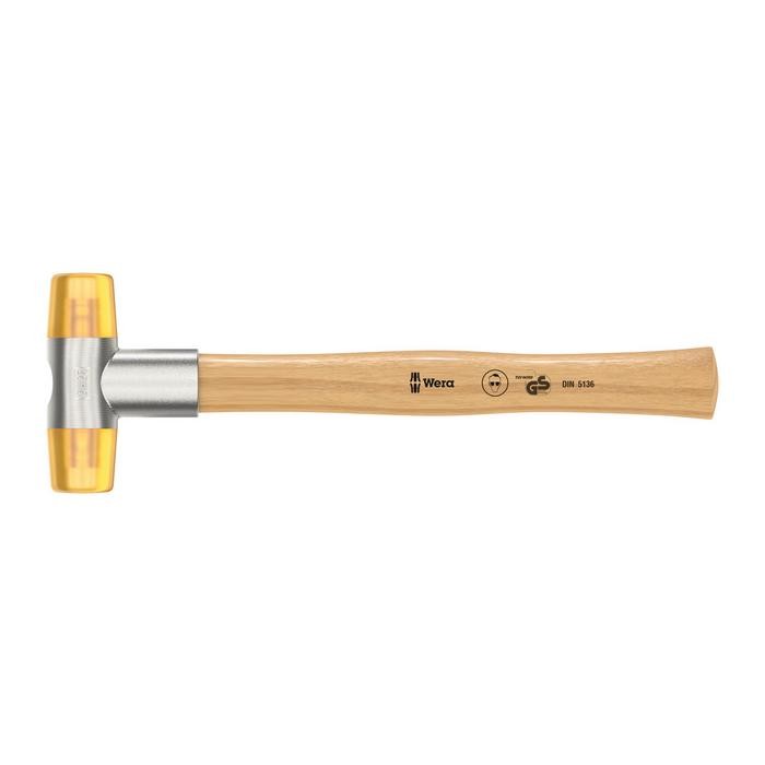 Wera 100 Soft-faced hammer with Cellidor head sections (05000010001)