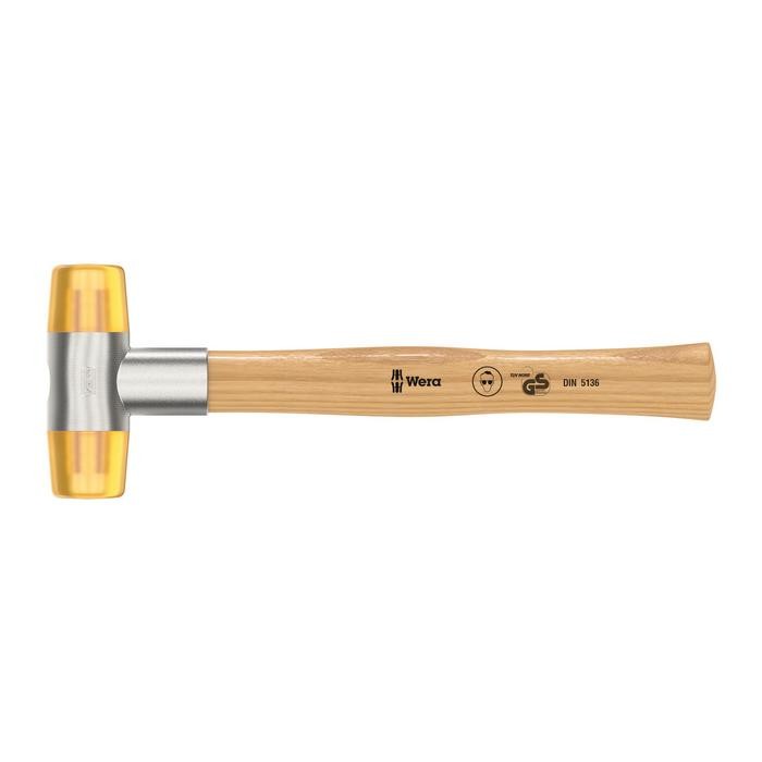 Wera 100 Soft-faced hammer with Cellidor head sections (05000020001)