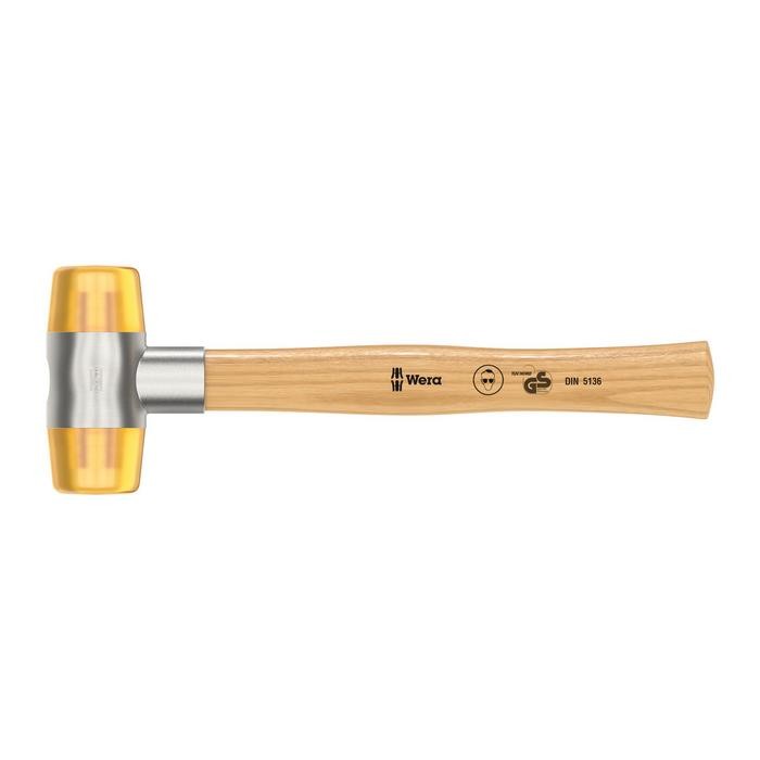 Wera 100 Soft-faced hammer with Cellidor head sections (05000030001)