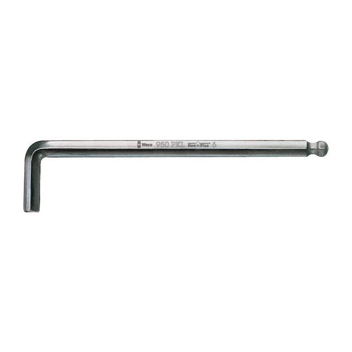 Wera 950 PKL L-key, metric, chrome-plated (05022064001)