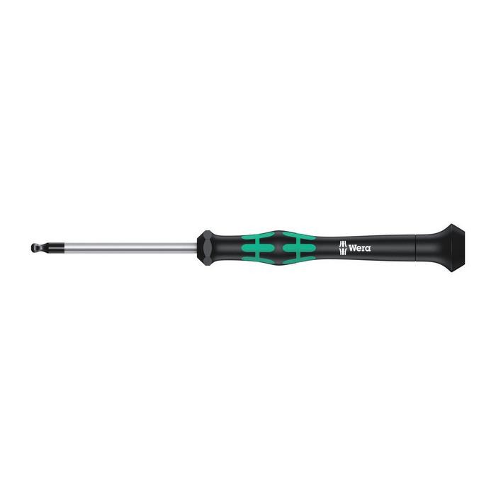 Wera 2052 Ball end hexagon screwdriver for electronic applications (05118096001)