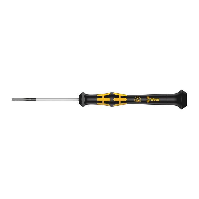 Wera 1578 A ESD Kraftform Micro screwdriver for slotted screws (05030100001)