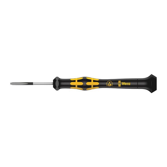 Wera 1578 A ESD Kraftform Micro screwdriver for slotted screws (05030101001)