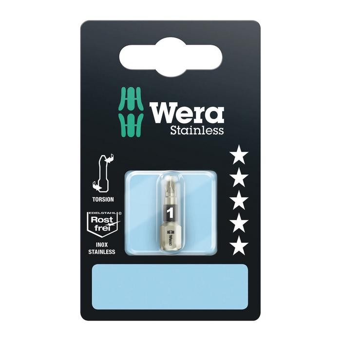 Wera 3855/1 TS SB bits, stainless (05073613001)