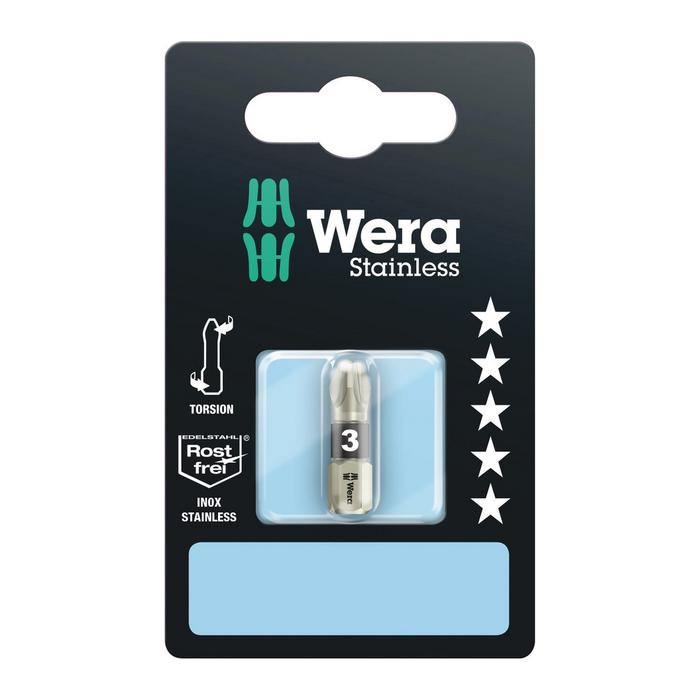 Wera 3855/1 TS SB bits, stainless (05073615001)