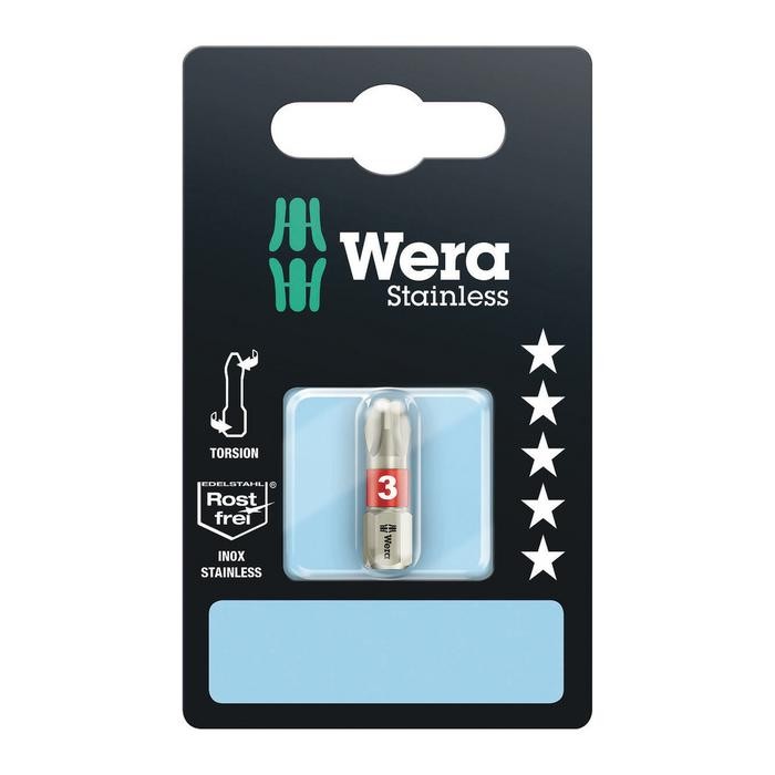 Wera 3851/1 TS SB bits, stainless (05073612001)