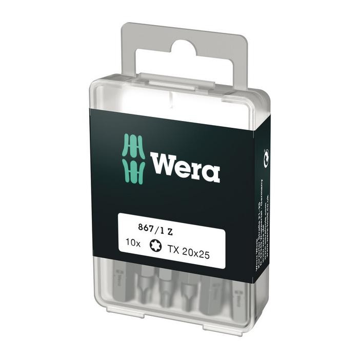 Wera 867/1 DIY TORX® bits (05072408001)