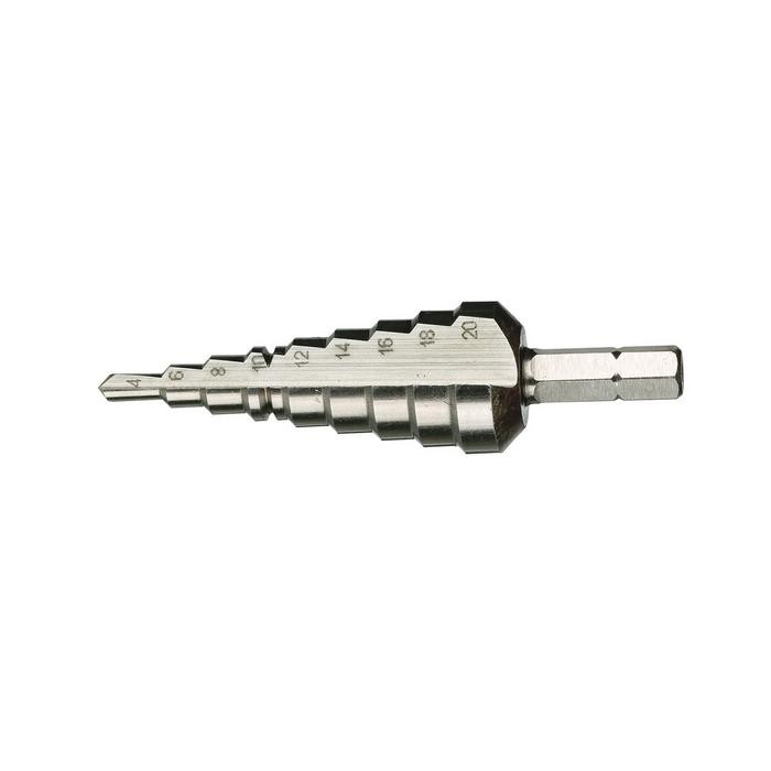Wera 843 Stepped drill bits, 4-20 mm (05104672001)