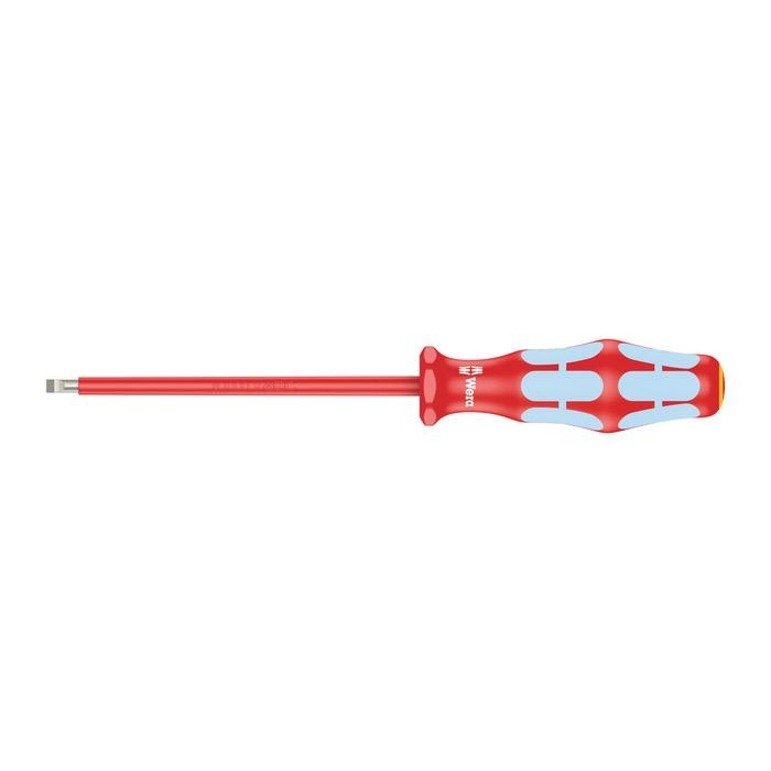 Wera 3160 i VDE Insulated Screwdriver for slotted screws, stainless (05022730001)