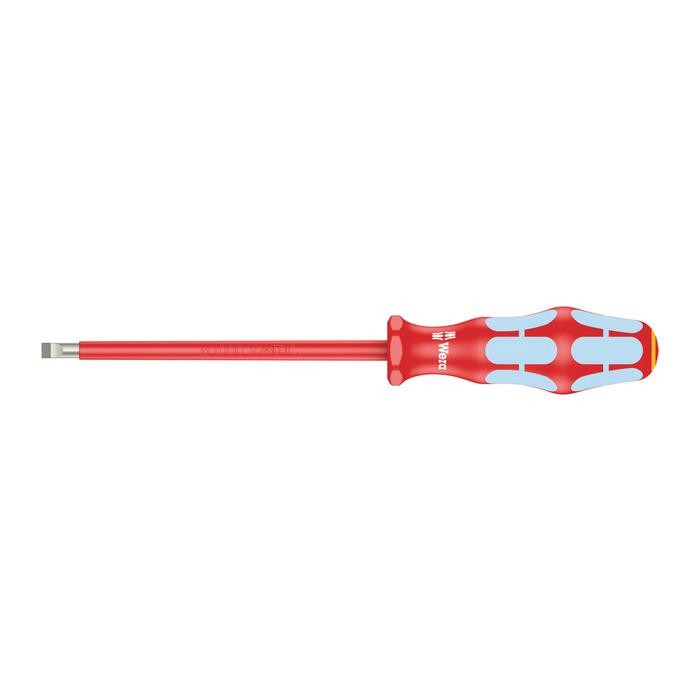 Wera 3160 i VDE Insulated Screwdriver for slotted screws, stainless (05022732001)