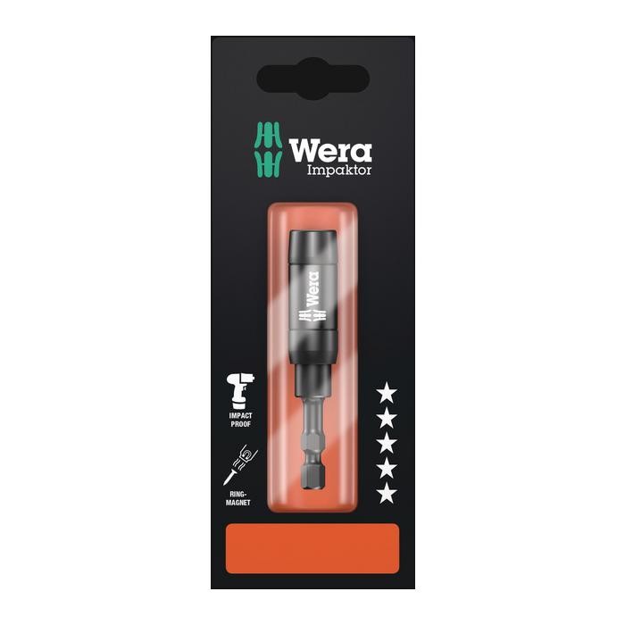 Wera 897/4 IMP R SB Impaktor holder with retaining ring and ring magnet (05073990001)