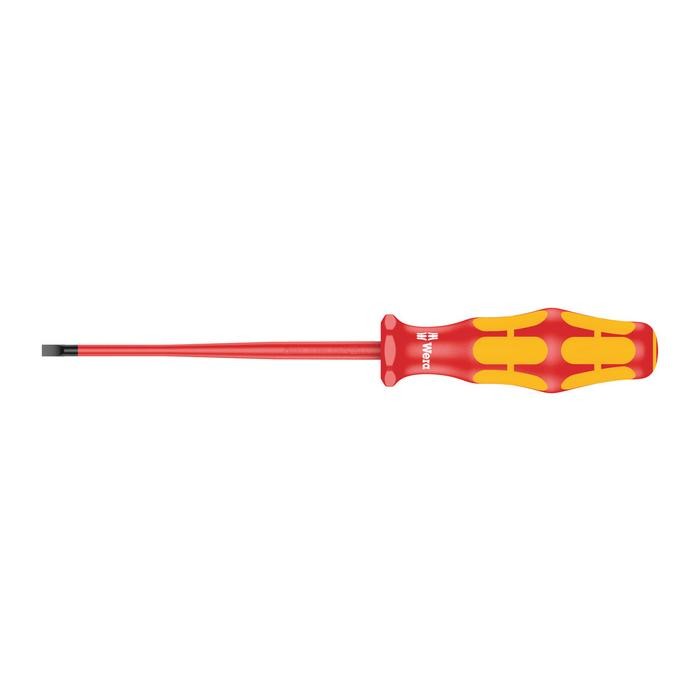 Wera 05006440001 VDE-Screwdriver slotted 160 iS, 0.6 x 3.5 x 100.0 mm