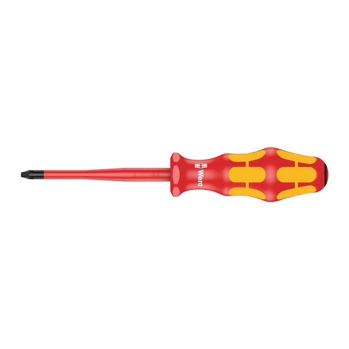Wera 165 iS PZ VDE Insulated screwdriver with reduced blade diameter for Pozidriv screws (05006461001)