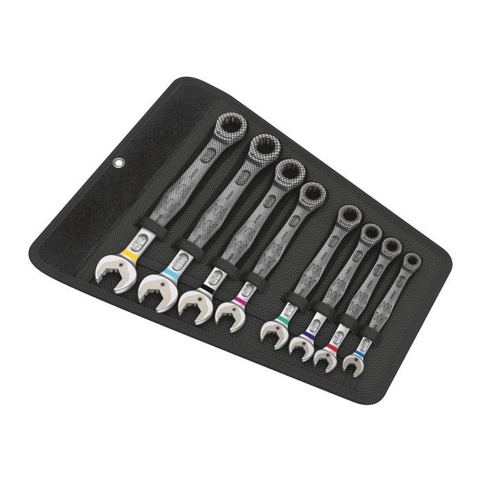 Wera 05020012001 SAE-Joker Combination ratchet wrench set in pouch, 8pcs.