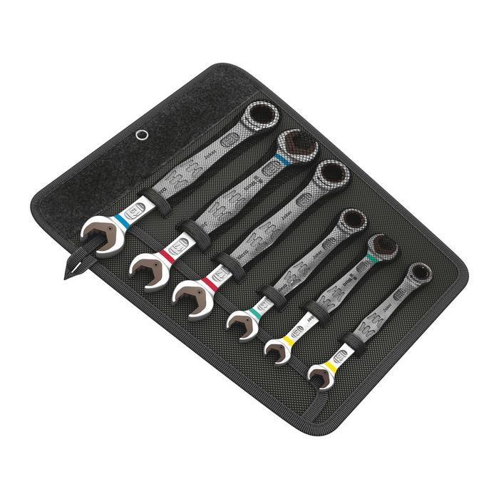 Wera Joker Set of ratcheting combination / double open-ended wrenches (05020022001)
