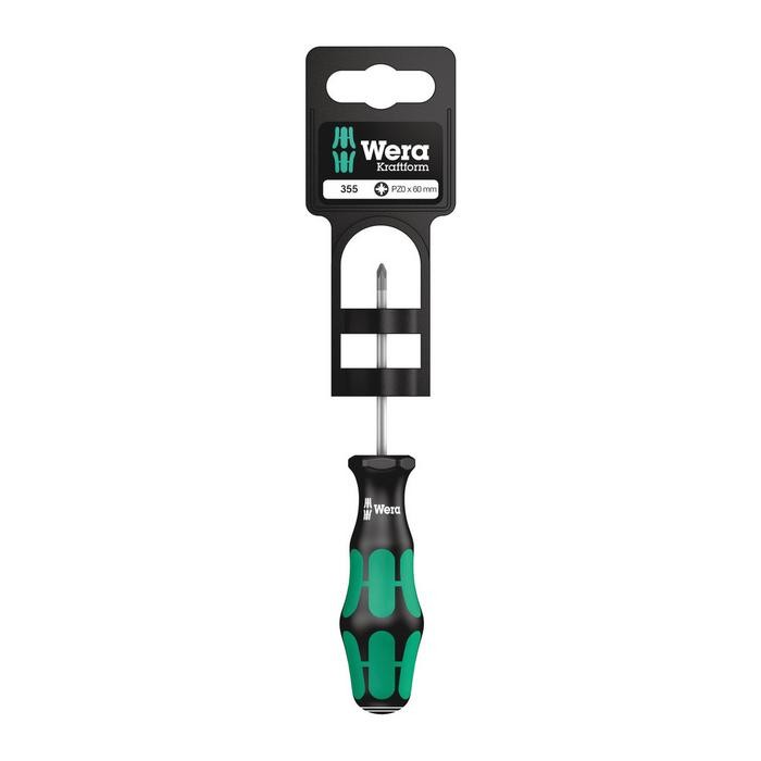 Wera 355 PZ SB Screwdriver for Pozidriv screws (05100055001)