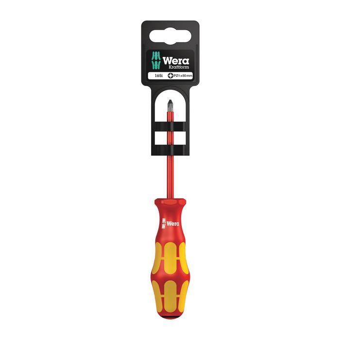 Wera 165 i PZ SB VDE Insulated screwdriver for Pozidriv screws (05100015001)