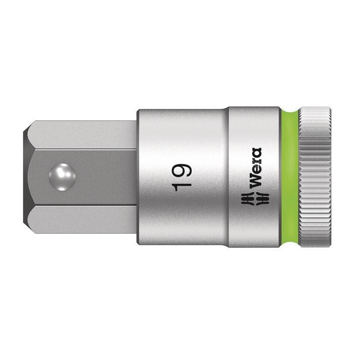 Wera 8740 C HF Zyklop bit socket with 1/2&quot; drive with holding function (05003829001)
