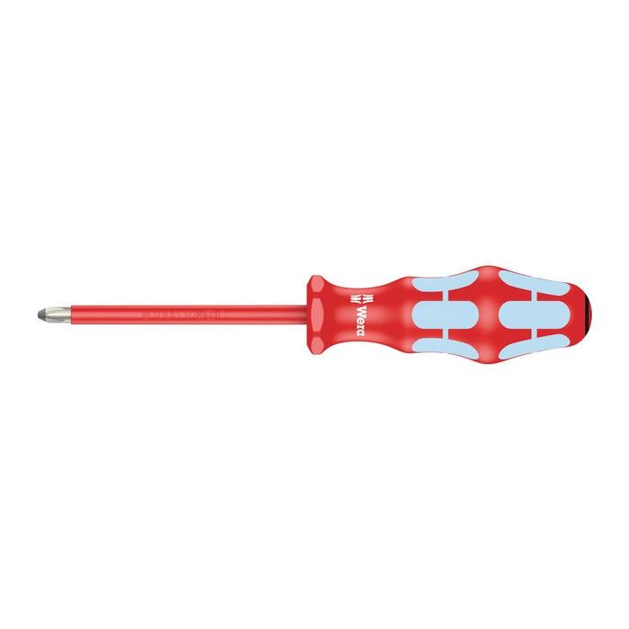 Wera 3165 i PZ VDE Insulated screwdriver for Pozidriv screws, stainless (05022740001)