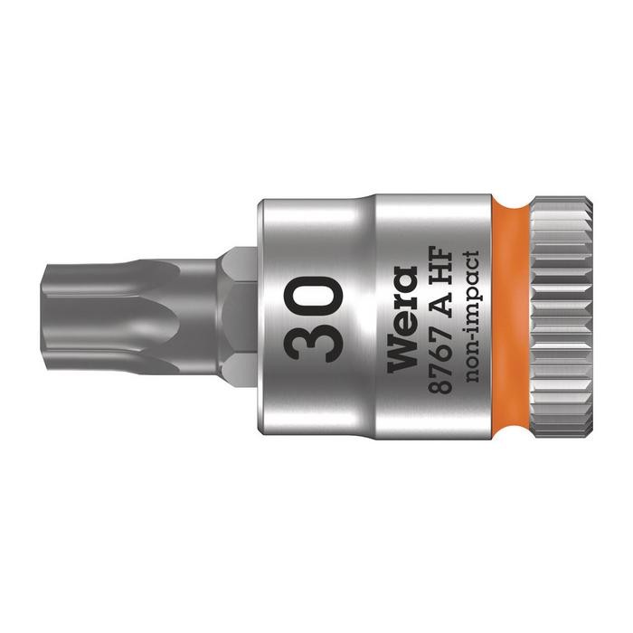 Wera 8767 A HF TORX®  Zyklop bit socket with holding function, 1/4â drive (05003369001)