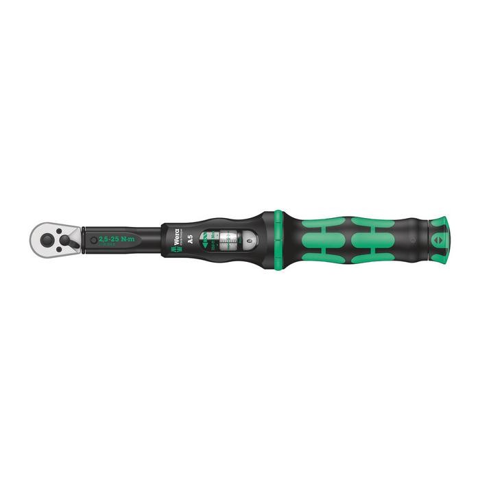 Wera Click-Torque A 5 torque wrench with reversible ratchet (05075604001)