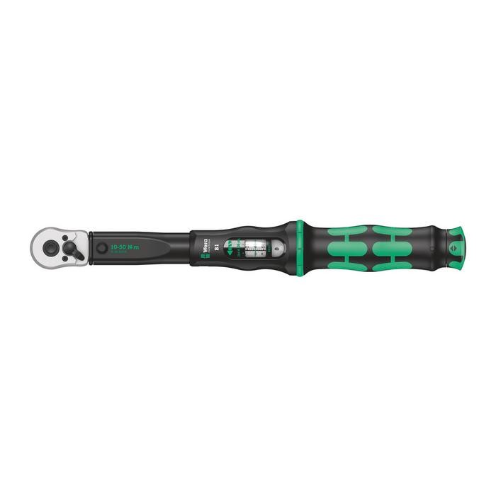 Wera Click-Torque B 1 torque wrench with reversible ratchet (05075610001)