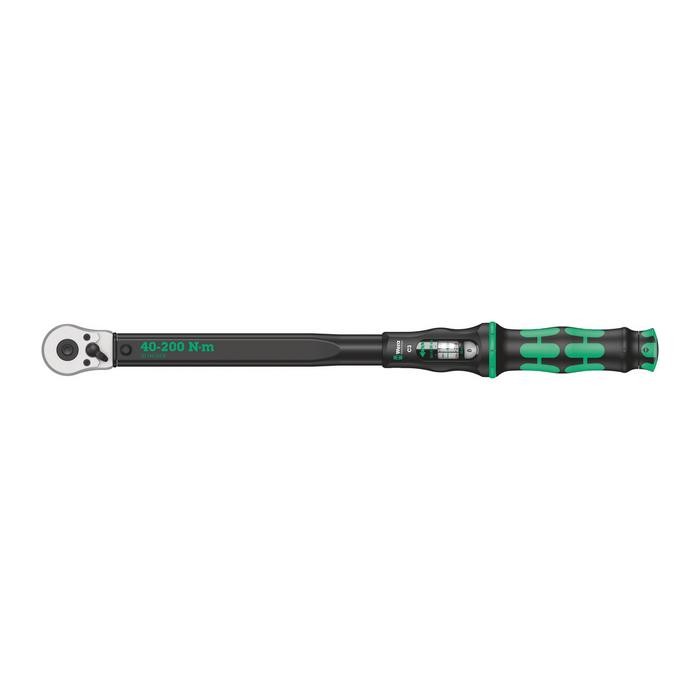 Wera Click-Torque C 3 torque wrench with reversible ratchet (05075622001)