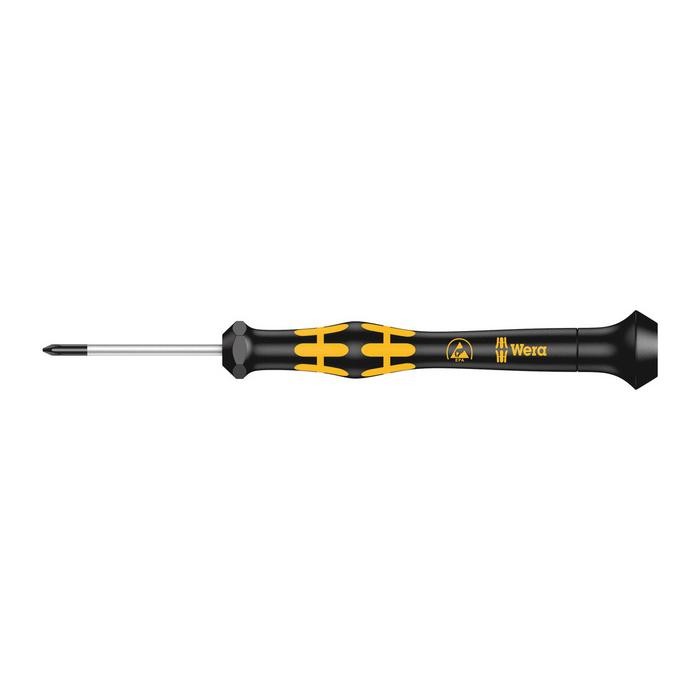 Wera 1550 PH ESD Kraftform Micro screwdriver for Phillips screws (05030118001)