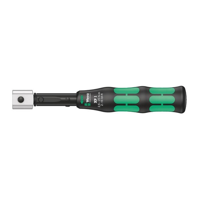 Wera Click-Torque XP 1 pre-set adjustable torque wrench for insert tools (05075670001)