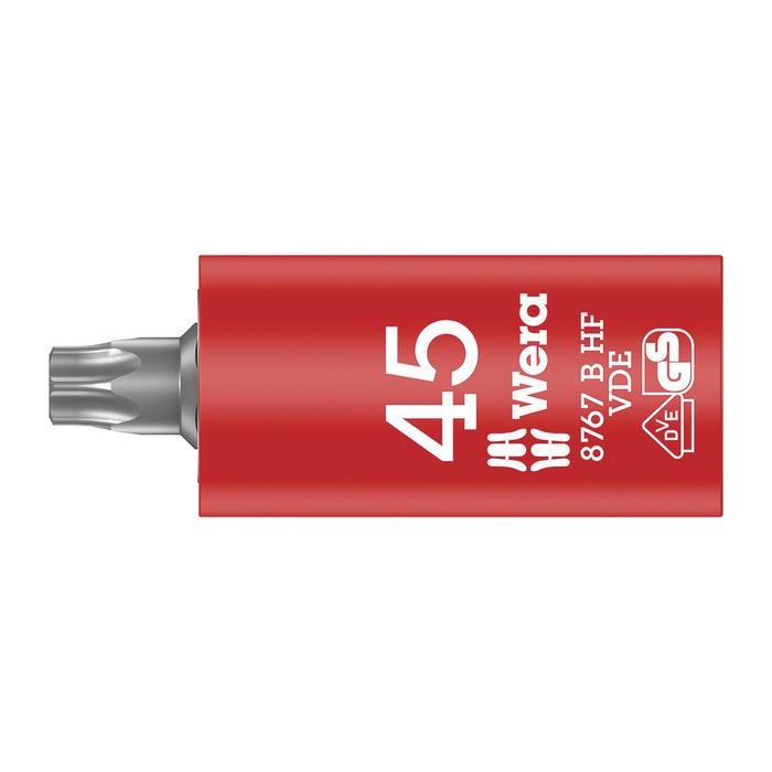 Wera 8767 B VDE HF TORX® Zyklop bit socket, insulated, with holding function, 3/8â drive (05004925001)