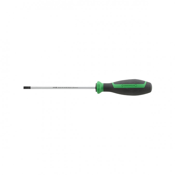 Stahlwille 46283035 Electricians screwdriver slotted 4628 2  0.6x3.5x75 Drall+, 0.6 x 3.5 mm