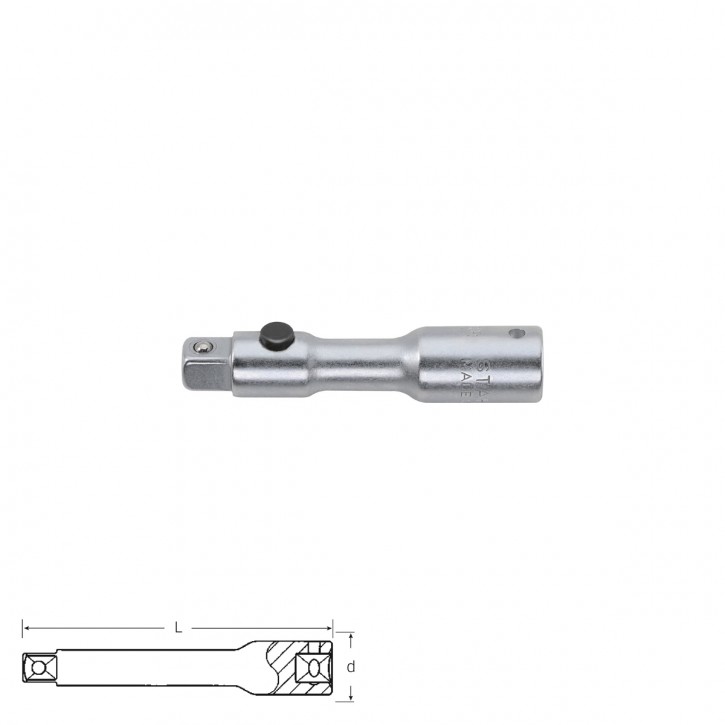 Stahlwille 11011001 QuickRelease extension 405QR/2, 54 mm