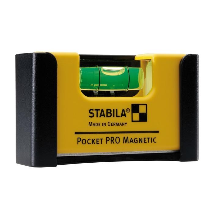 STABILA 17953 MPPocketPro Pocket PRO Magnetic spirit level, 7 cm, with belt clip