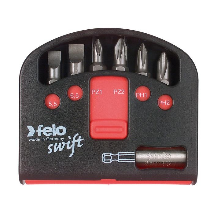 Felo 2060326 SWIFT bit box  PZ - PH, 7-pce