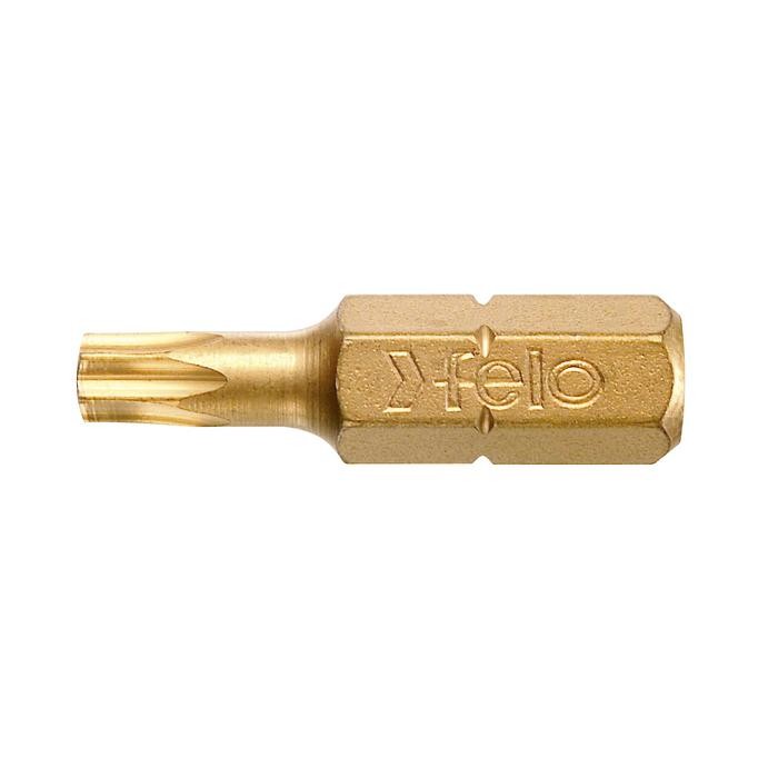Felo 2615070 Bit, TiN C 6,3 x 25mm