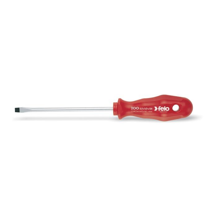 Felo 20002290 Screwdriver slotted, size 2.5 x 0.4 x 75mm