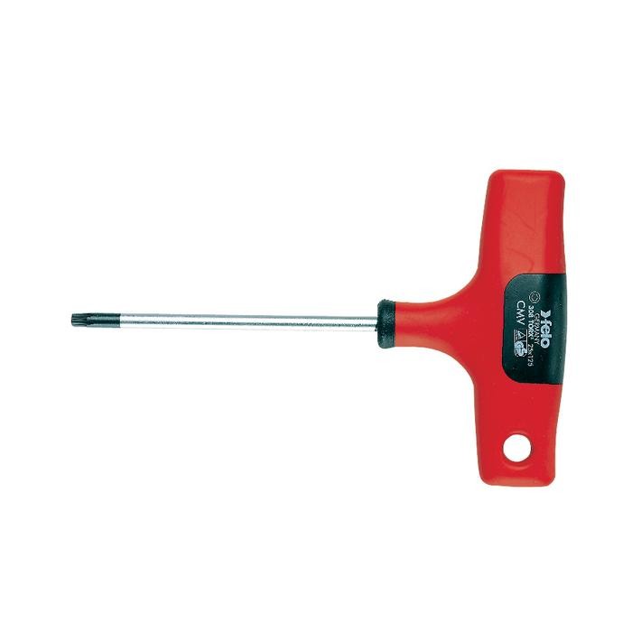 Felo 30810380 T-handle screwdriver, 2-component handle