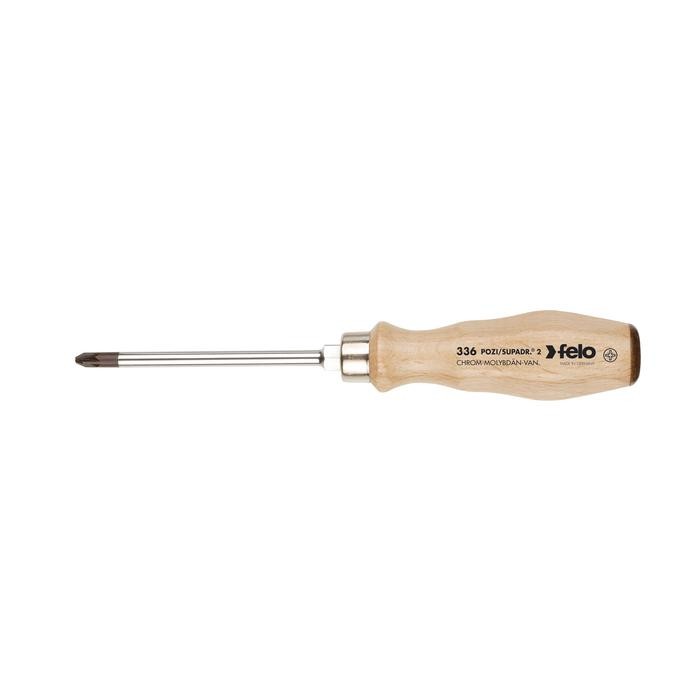 Felo 33610290 Screwdriver with wooden handle