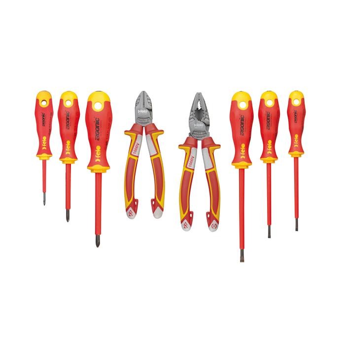 Felo 41398517 Tool set VDE with pliers and screwdrivers