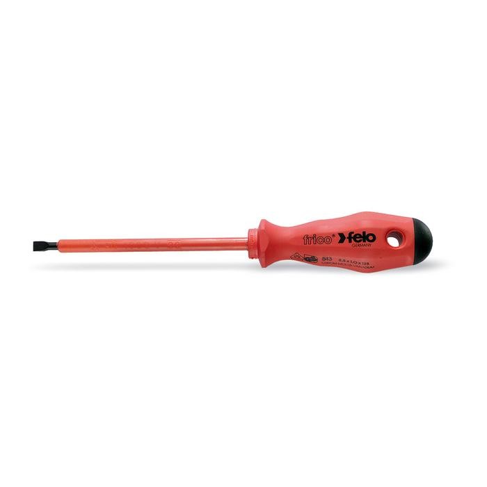 Felo 51304090 Screwdriver VDE, with 2-component handle