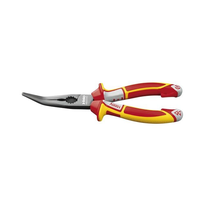 Felo 58222540 Chain Nose Radio Pliers VDE curved 45Â°