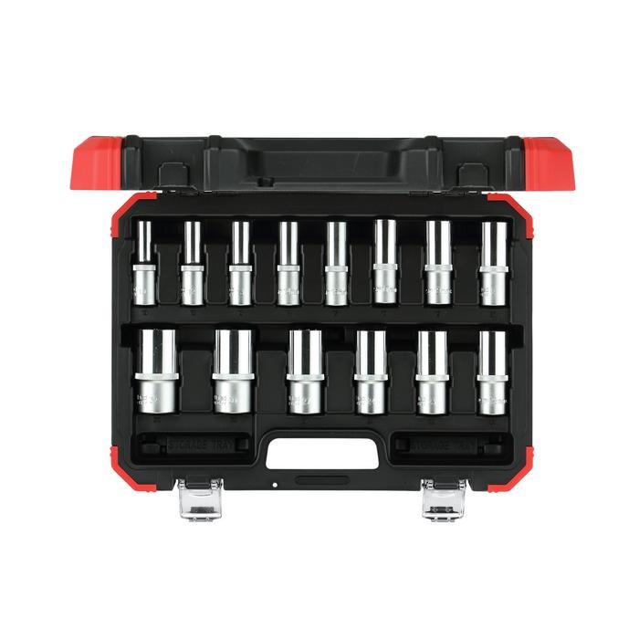 GEDORE-RED Socket set 1/2 hex. size10-32mm 14pcs (3300008)