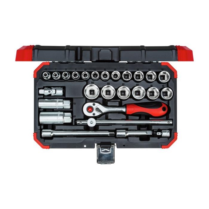 GEDORE-RED Socket set 3/8 size6-24mm 26pcs (3300053)